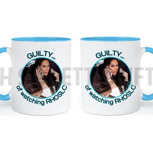 ONE GUILTY of watching RHOSLC Real Housewives of Salt Lake City 11 oz Coffee Mug Jen Shah