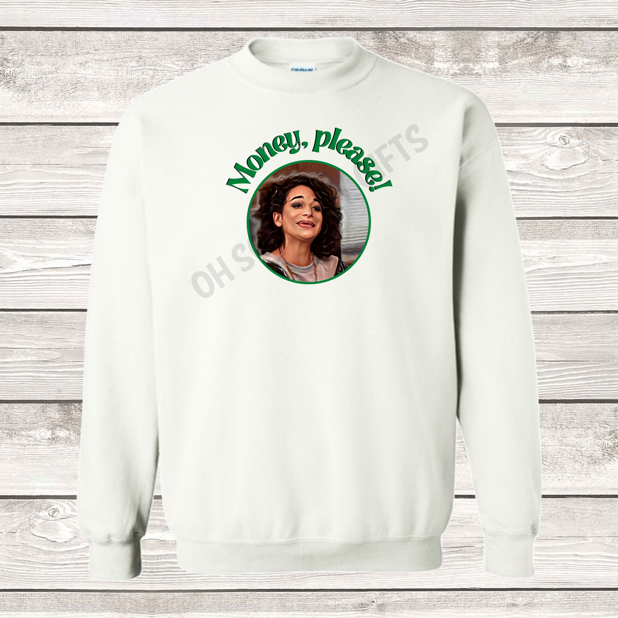 Parks and Rec Money Please Sweatshirt Parks u0026 Recreation Mona - Etsy New  Zealand