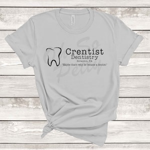 ORIGINAL The Office Crentist Shirt Tshirt Dwight Schrute Unisex Funny Comedy TV