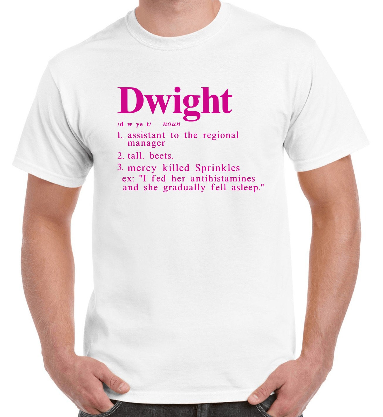 ORIGINAL The Office Dwight Schrute Definition Shirt Tshirt TV Etsy