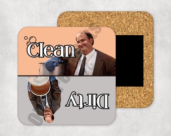 The Office Kevin Chili Clean Dirty Dishwasher Magnet (ONE)