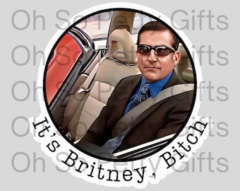 Michael Scott It's Britney, Bitch The Office Car DECAL Sticker