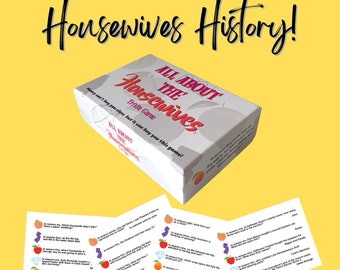 All About The Housewives Trivia Game Real Housewives Board Game
