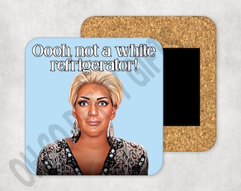 Nene Leakes Magnet, Not a White Refrigerator Die-cut, Housewarming