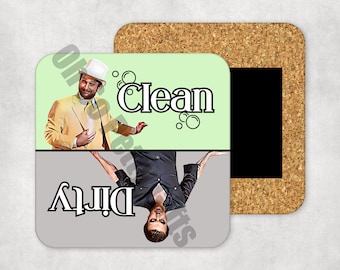 Dayman Nightman Always Sunny in Philadelphia Clean Dirty Dishwasher Magnet (ONE)