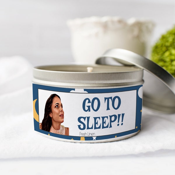 The Real Housewives of New York - Bravo - GO TO SLEEP! Candle - Inspired by Bethenny Frankel 8oz 16oz