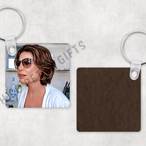 Llavero poco cool de la condesa Luann RHONY Amas de casa reales de Nueva York