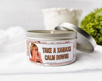 Le vere casalinghe di New York Candela Xanax Ramona Singer 8oz 16oz RHONY