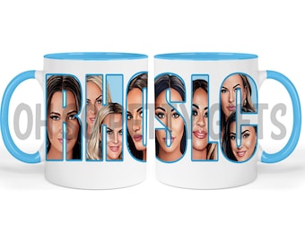 ONE Real Housewives of Salt Lake City  RHOSLC Cast 11 oz Coffee Mug Meredith Whitney Heather Lisa Angie Mary Britani Bronwyn