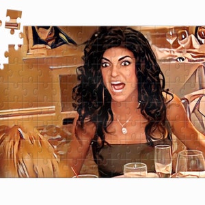 Teresa Table Flip Puzzle Real Housewives of New Jersey RHONJ 120 Piece