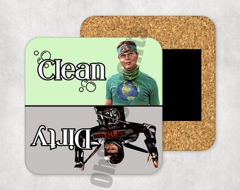 The Office Dwight Schrute Recyclops Clean Dirty Dishwasher Magnet (ONE)