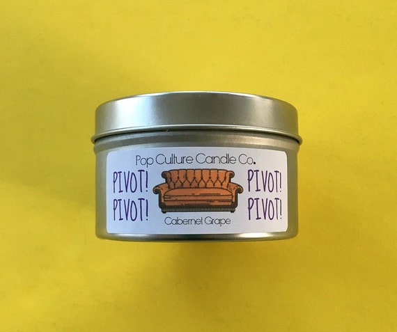 Friends Pivot Candle Inspired By Ross Geller 4oz 16oz