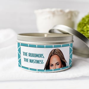 The Real Housewives of Salt Lake City The Rumors The Nastiness Candle Meredith Marks 8oz 16oz RHOSLC