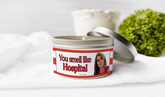 The Real Housewives of Salt Lake City You Smell Like Hospital Candle Mary Cosby 8oz 16oz RHOSLC