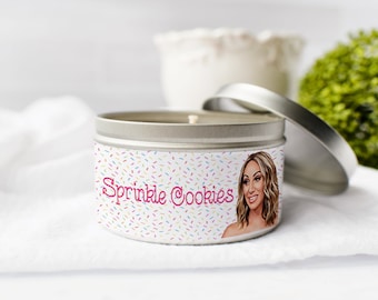 The Real Housewives of New Jersey - Bravo - Sprinkle Cookies Candle - Inspired by Melissa Gorga 8oz 16oz