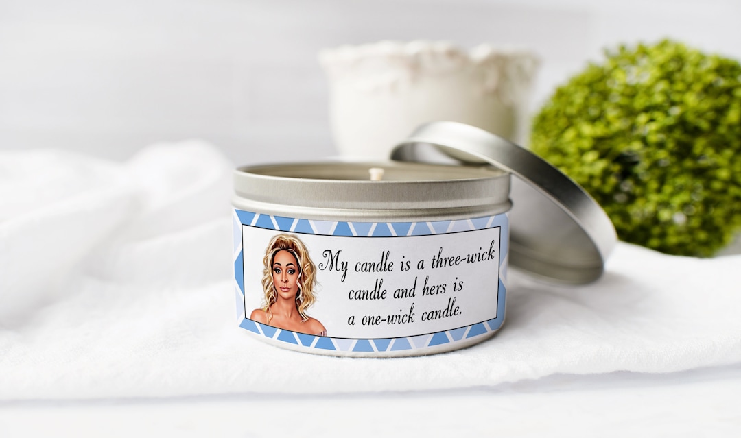 Karen Huger 3 Wick Candle Real Housewives of Potomac 16 Oz RHOP Etsy