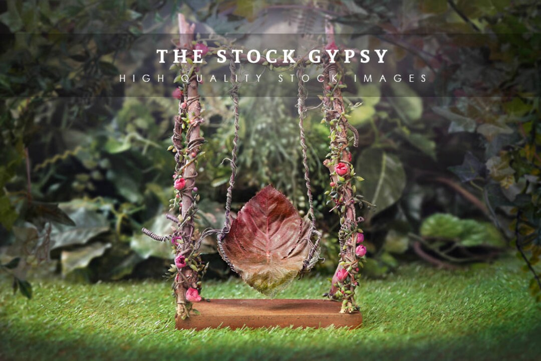 A Fairy Swing Fantasy Background Digital Download - Etsy