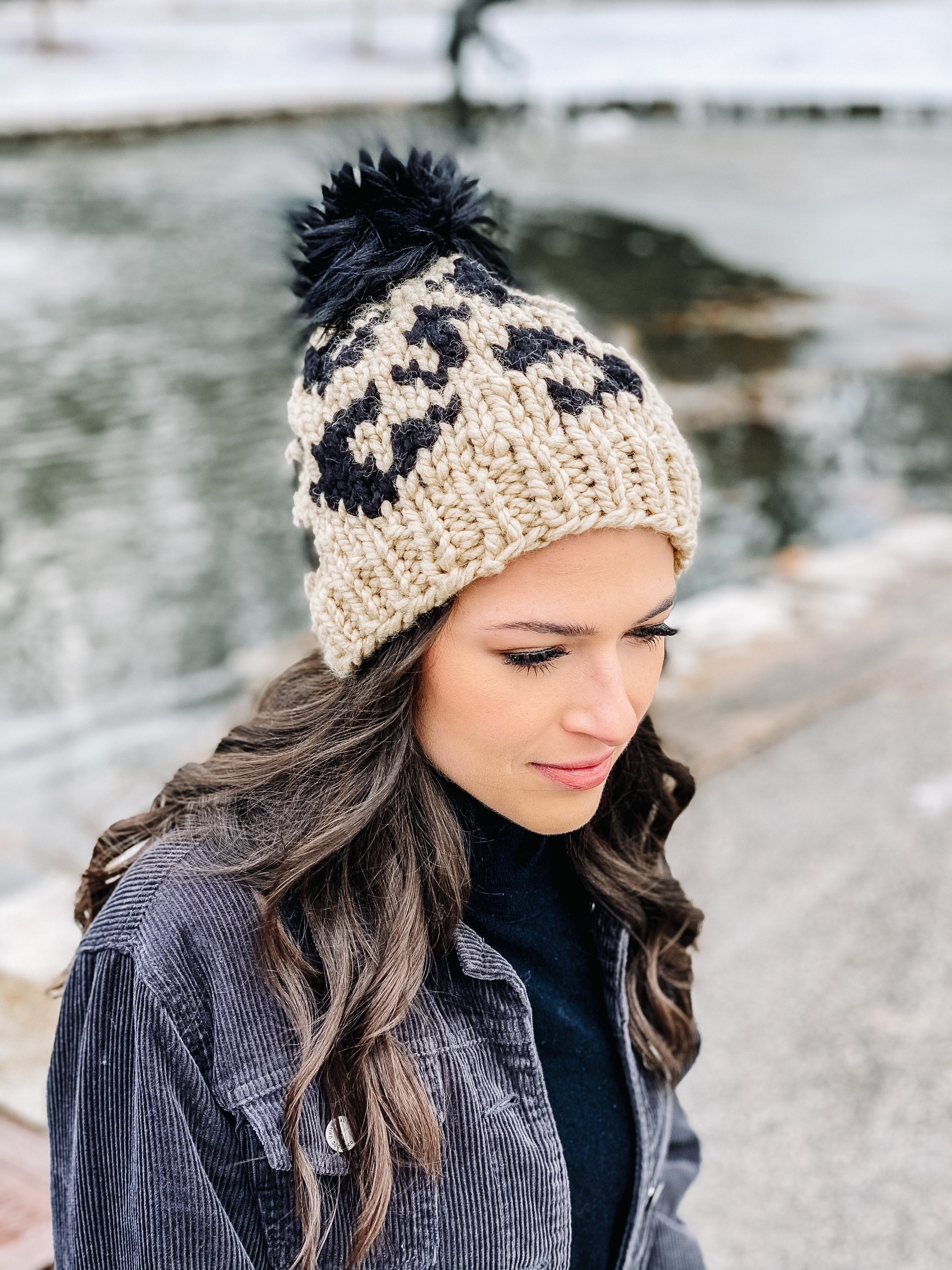 Cheetah Print Beanie Cheetah Beanie 