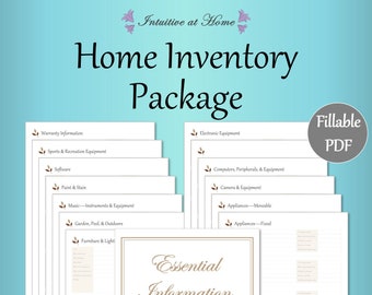 Lista de verificación del inventario del hogar (PDF rellenable) - Gestión del hogar