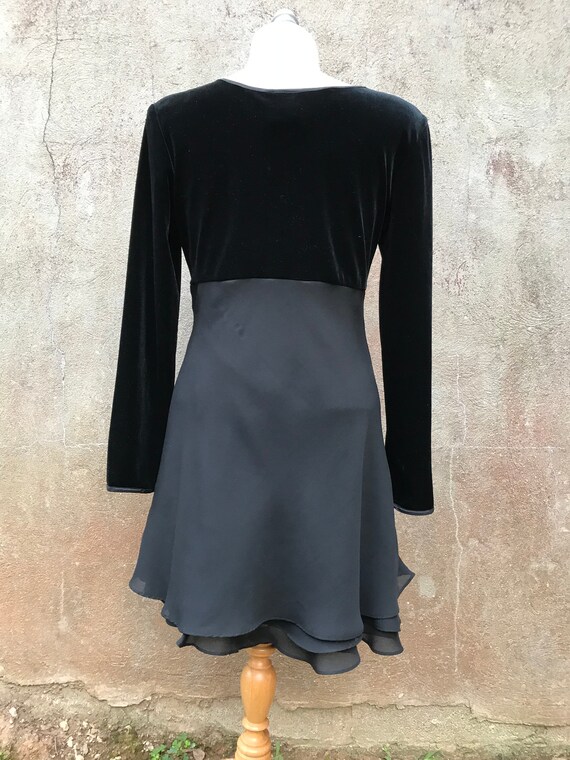 velvet babydoll dress womens