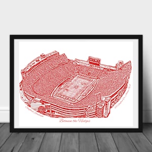 Stadion der Universität von Georgia