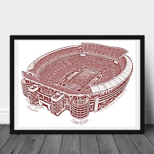 Alabama Stadium Artwork