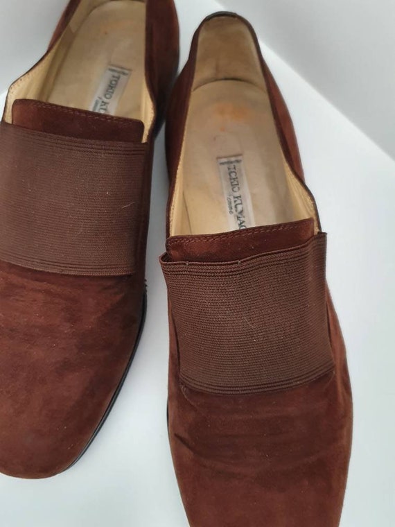 Tokio Kumagai Vintage Suede Shoes - Chestnut Brown, Men's Size