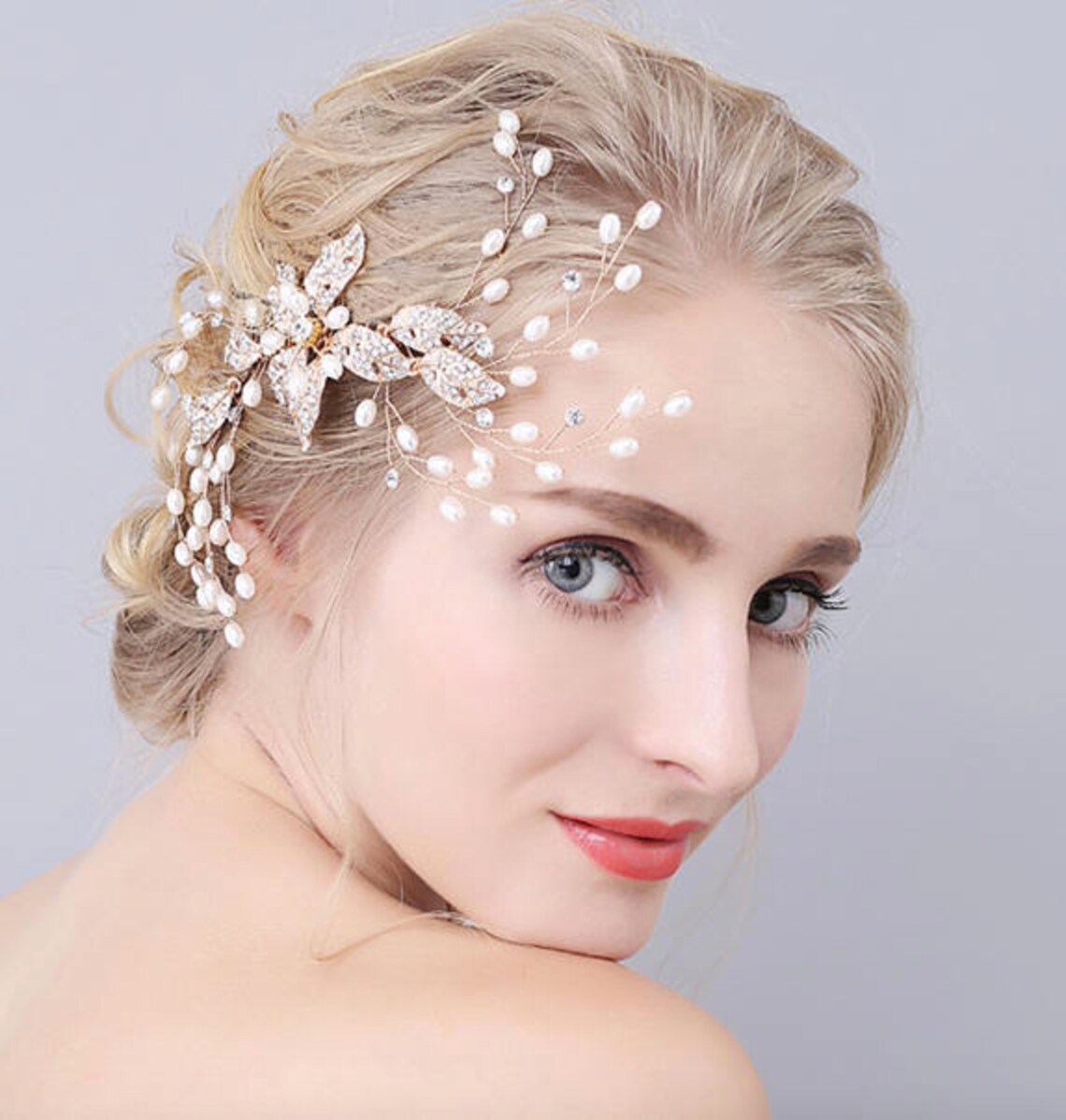 Bridal Hair Piece,diamante Bridal Headpiece, Wedding Hair Vine, Bridal