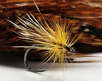 Moscas de pesca Dream Caddis: Moscas de pesca sin muerte atadas a mano (paquete de 3)