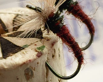 OBI-WAN Kebari: Hand-Tied Reverse Hackle Fly (Pack of 3)