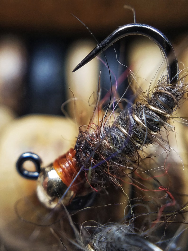 BaconnEggs Pack of 2 flies Fly fishing Trout flies fly Etsy