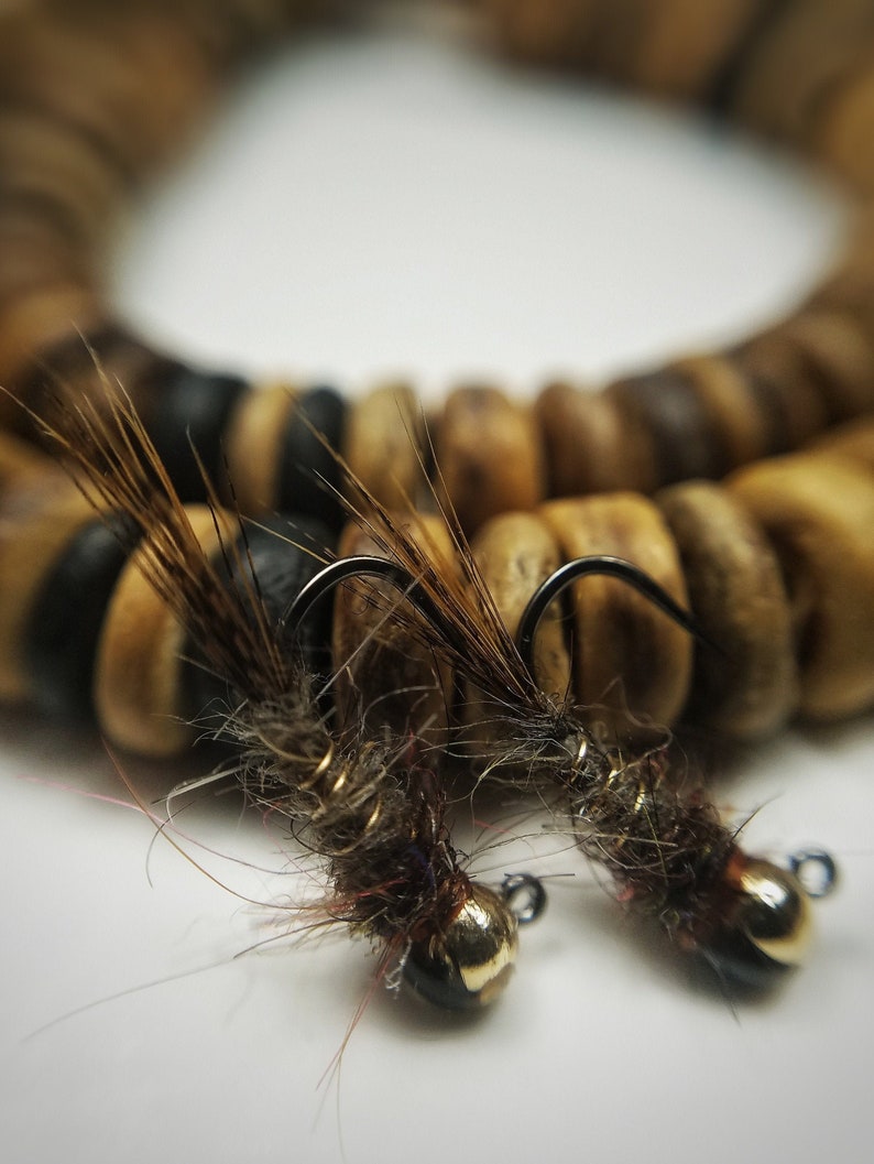 BaconnEggs Pack of 2 flies Fly fishing Trout flies fly Etsy