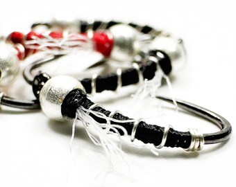 Zebra Plus Midge : SALE, Tungsten Bead, Black Nickel Hook (6 Pack)