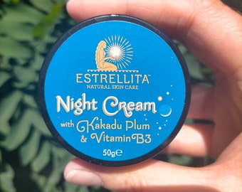 Night Cream with Olive & Macadamia 50g