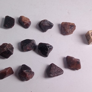 Hyacinth Zircon 1 Naturally Rolled Crystal