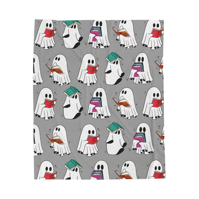 ACOTAR Ghost Blanket, Cozy Fall Blanket, Book Lover Gift, SJM Blanket, Velaris Blanket, Cute Book Blanket, Girl Gift, Court of Thorns Roses image 5