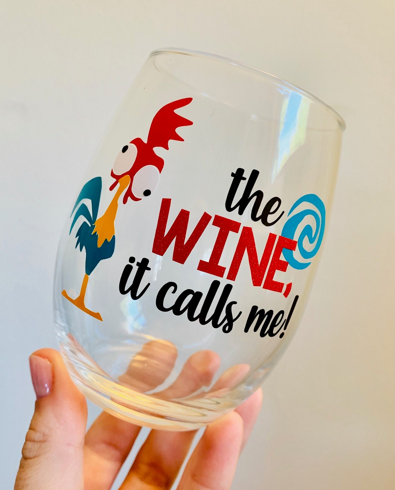 Funny Chicken Wine Glass Cute Pig Wine Glass The Wine It Etsy Funny Chicken Wine Glass Cute Pig Wine Glass The Wine It Etsy