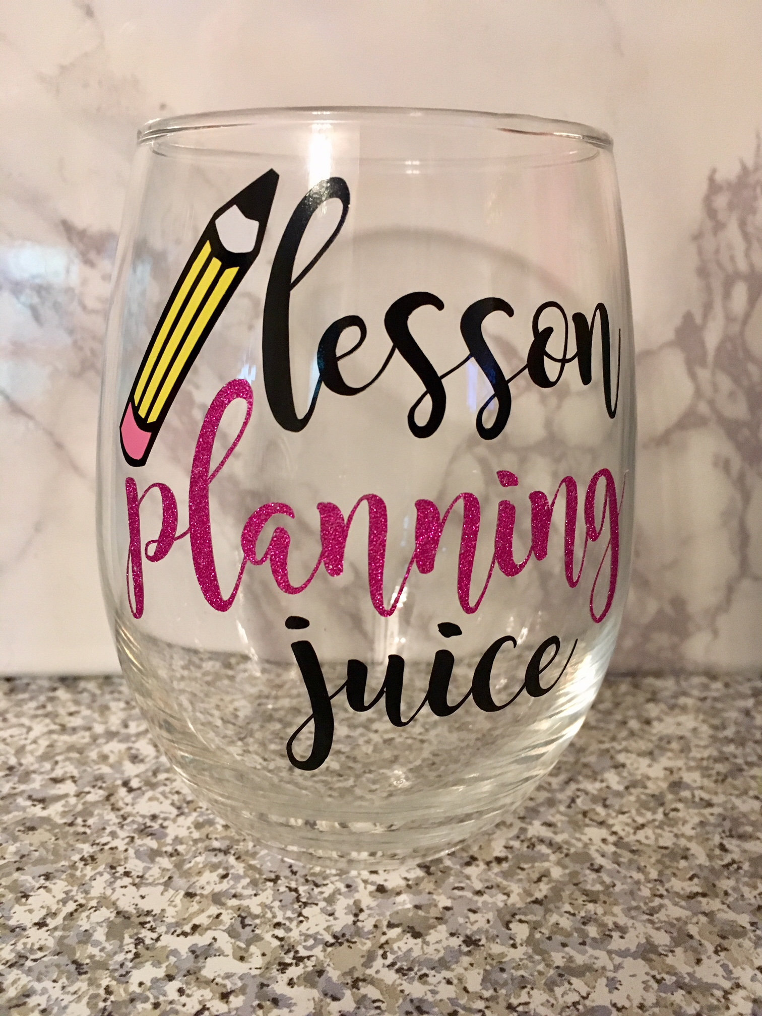 Teacher's wine glass Teacher's wine glass