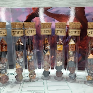 Artificer Würfelset, Würfel für Dungeons & Dragons oder andere Pen and Paper Rollenspiele
