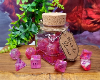 Miracle Elixir Polyhedral Dice Zaubertrank, RPG Würfelset Dungeons & Dragons