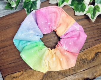 Scrunchie Pastel Rainbow, hair tie