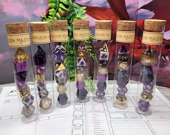 Dungeon Master Dice Set, Dice for Pen & Paper Role-Playing Games