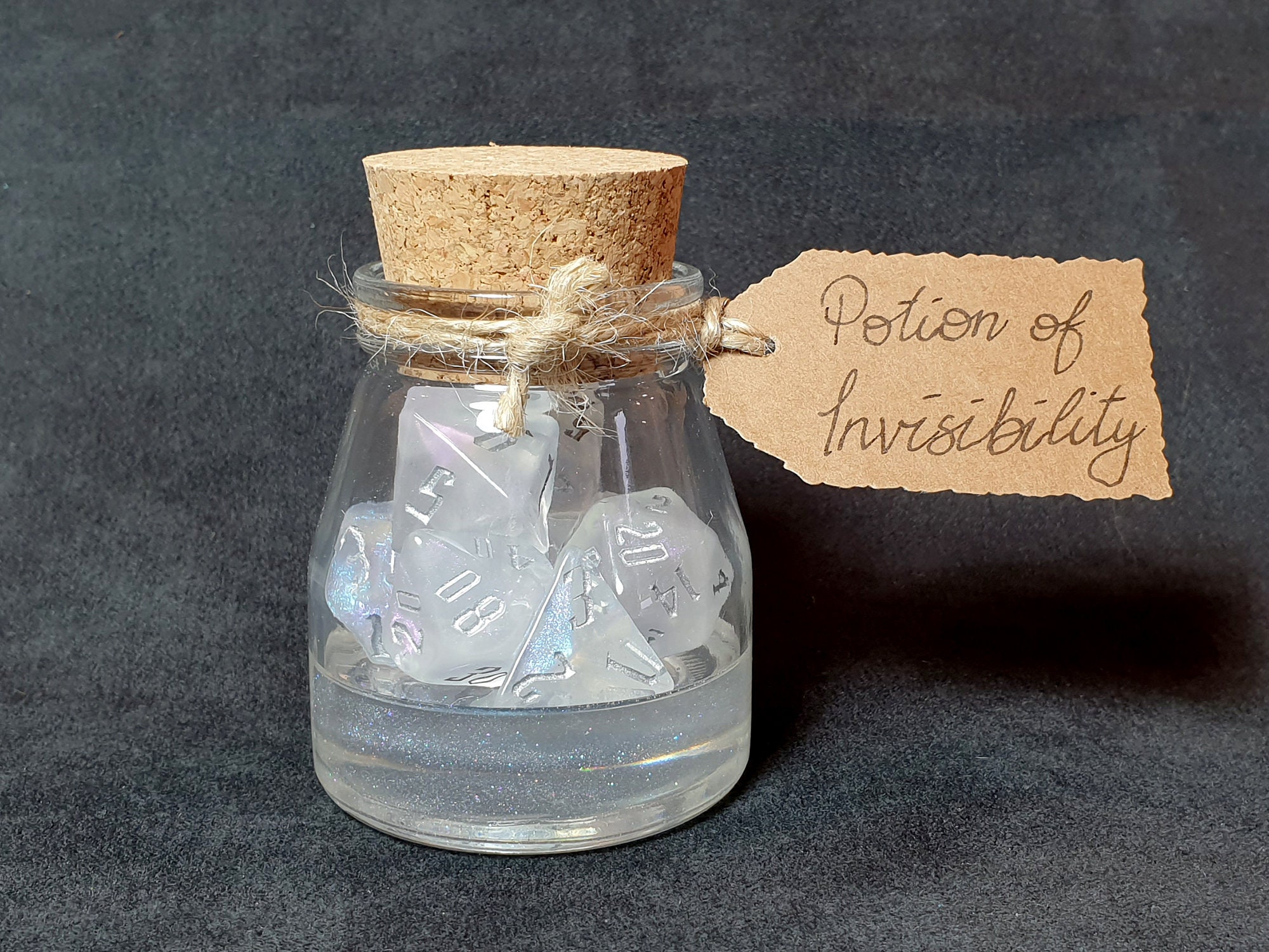 Potion of Invisibility Potion RPG Dice Set Dungeons & Dragons Etsy