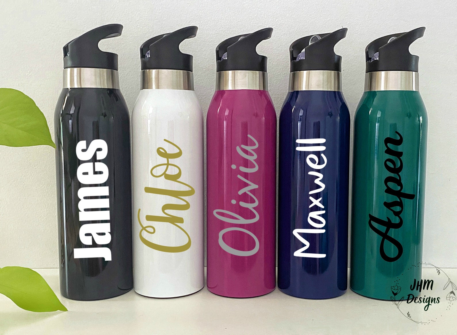 Personalised Drink Bottle Insulated Drink Bottle Custom Name Etsy