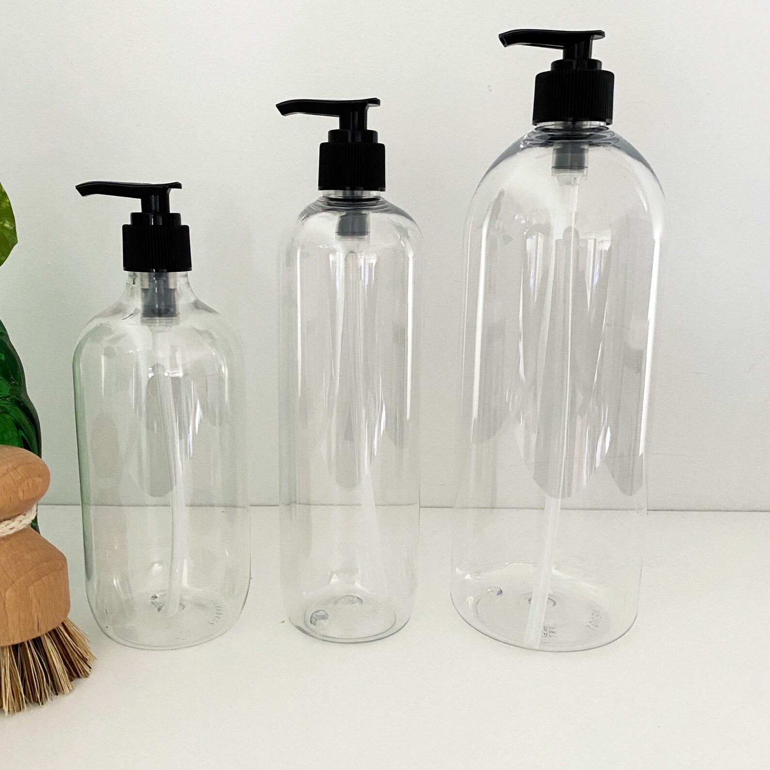 Bathroom Pump Bottle Set WITH LABEL Set of 3 Shampoo Etsy Australia