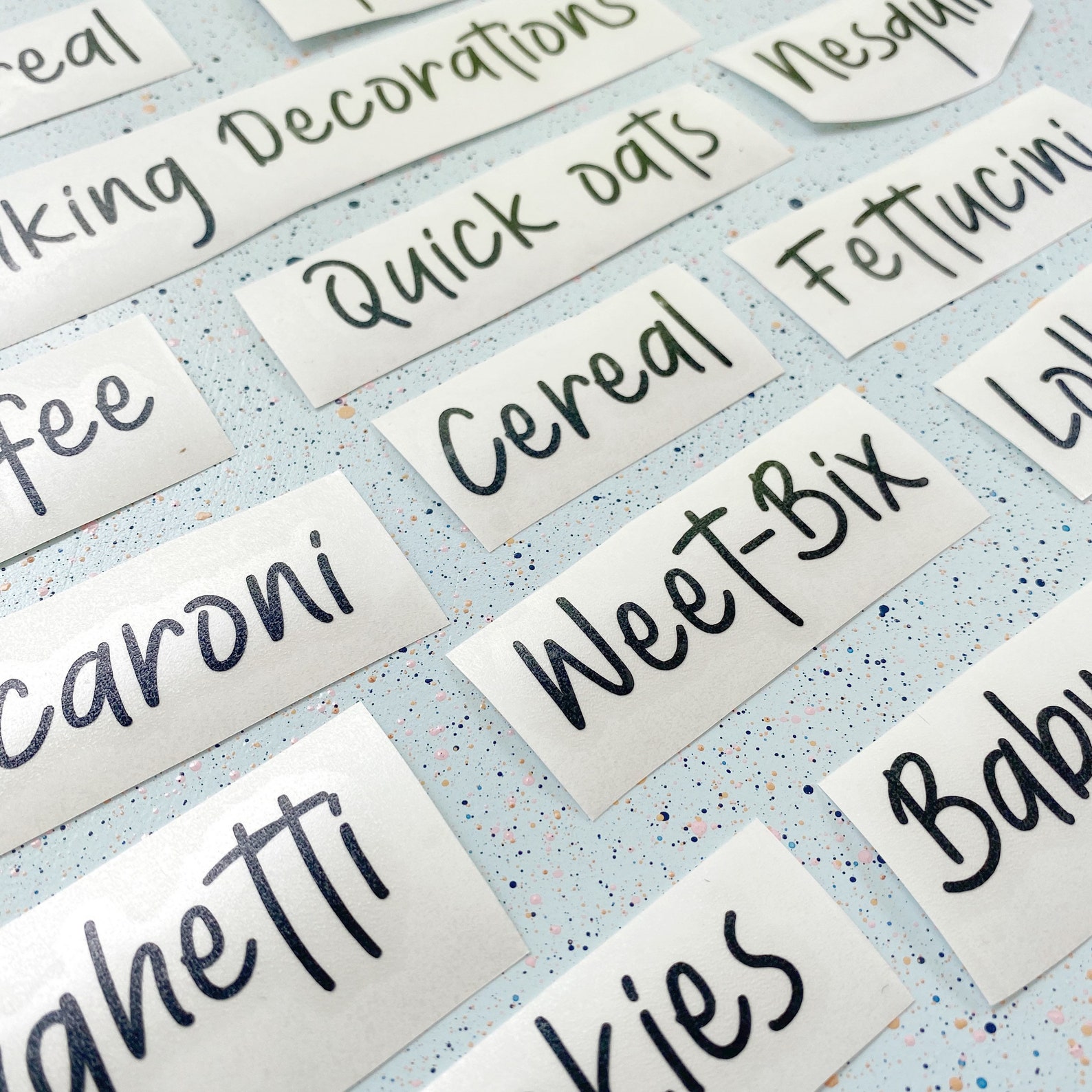 Pantry Labels Bulk Pack Custom Pantry Label Organisation Etsy Australia