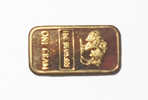 Lingotto di ottone pregiato lingotto di bufalo/bisonte puro