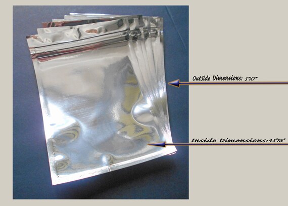 foil zip seal bags
