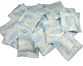 Secante Humedad Dry & Dry 60 Unidades 60 Paquetes De Gel De Sílice Indicador Azul De 10 Gramos - Secante Reutilizable, Para Proteger De La Humedad Gel De Silice Antihumedad