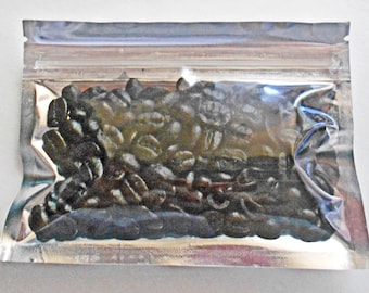 Confezione da 100 sacchetti richiudibili con cerniera in Mylar, 5"x3,5", termosaldabili, antiodore